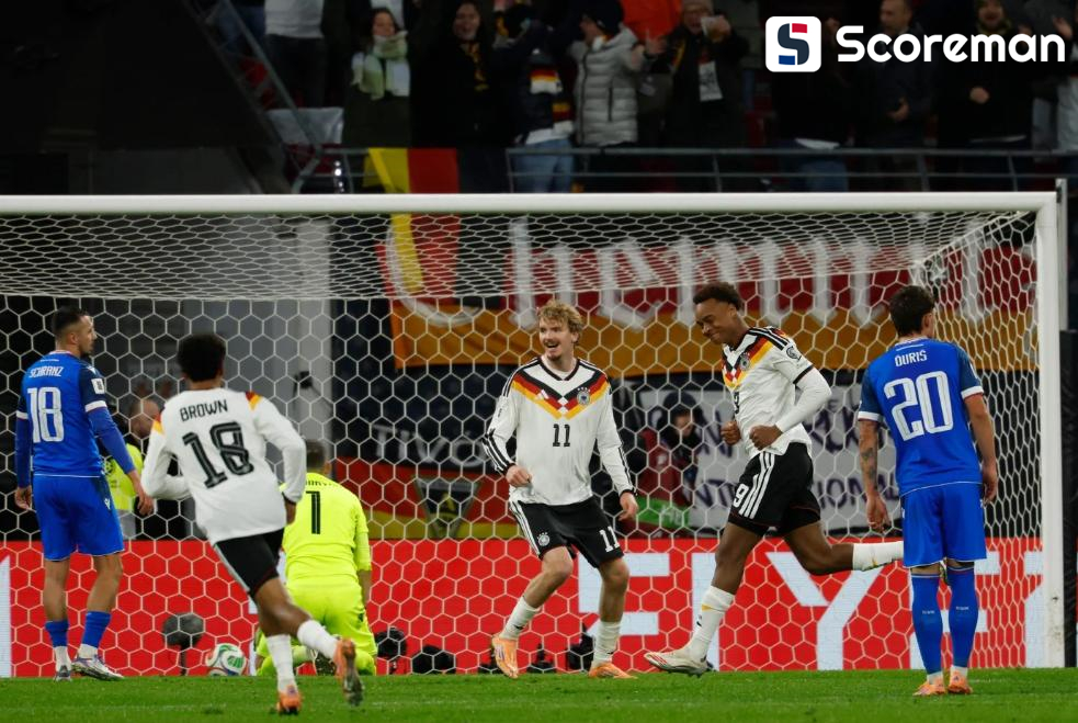 독일, 슬로바키아 6-0 꺾고 19회 연속 월드컵 본선행